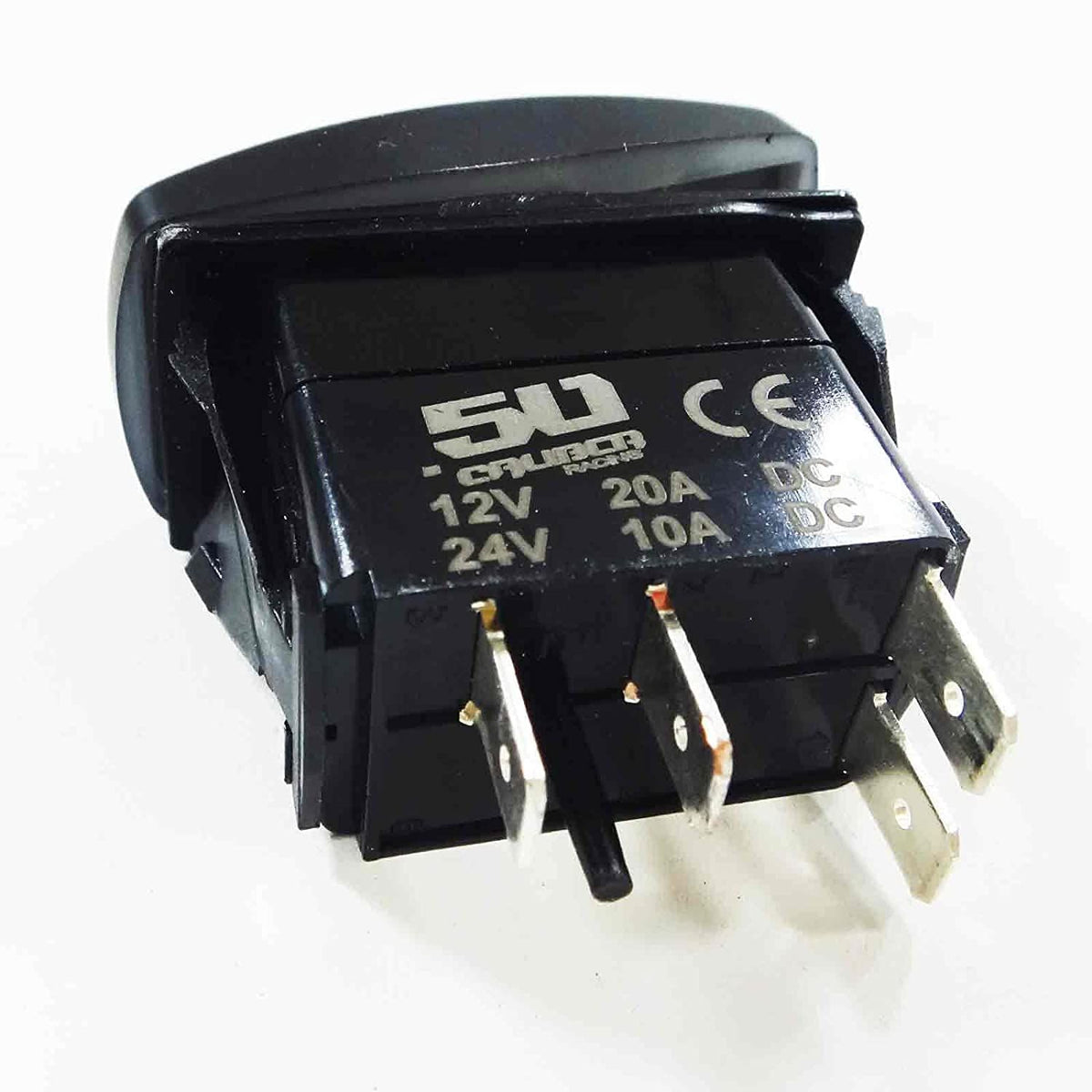 Spot Lights - 12V On/Off Rocker Switch Marine Grade | "Spot Lights" On/Off Rocker Switch Laser Etched Design Waterproof with Red LED Illumination