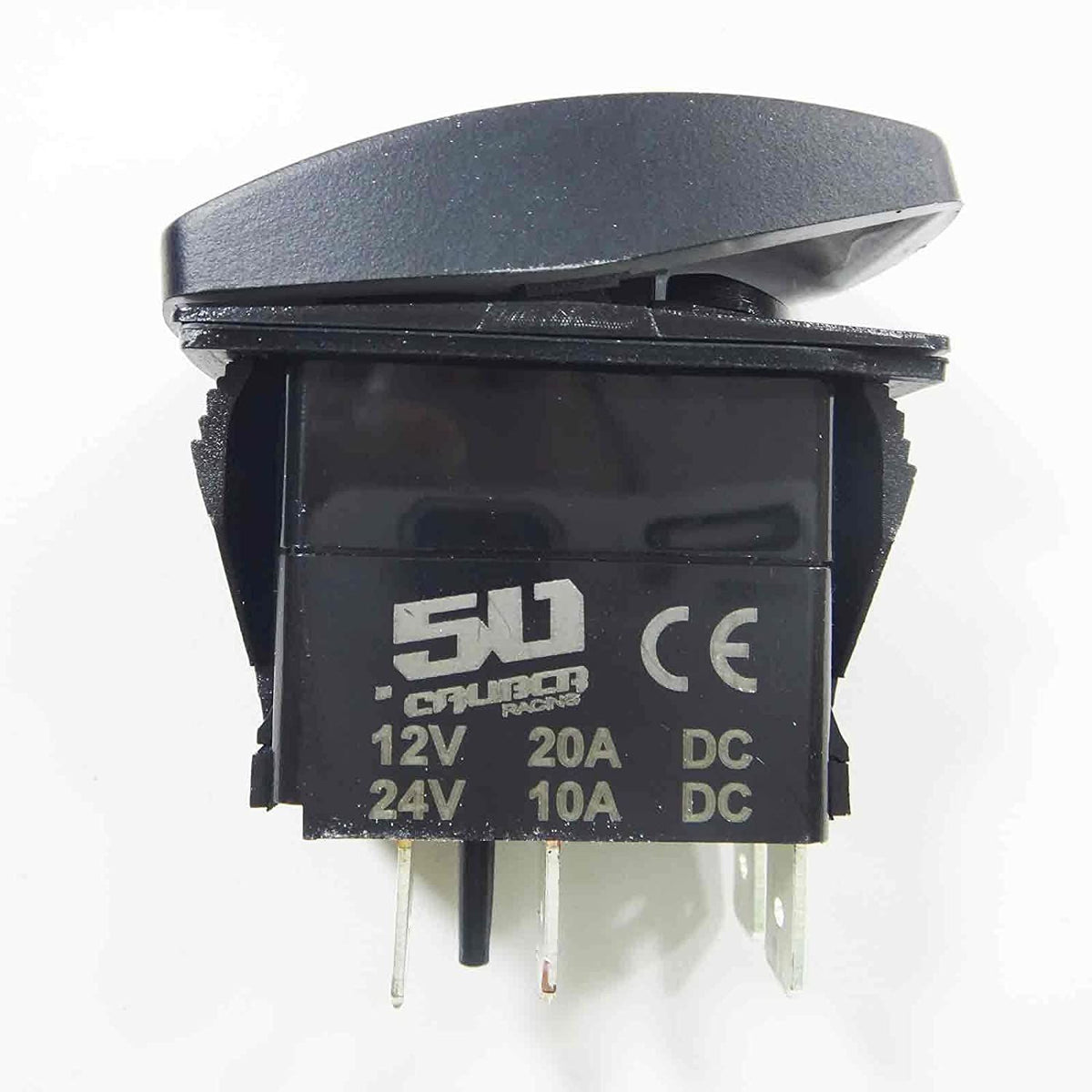 GPS - 12V On/Off Rocker Switch Marine Grade | On/Off Rocker Switch Laser Etched Design Waterproof with LED Illumination - Wiring Diagram