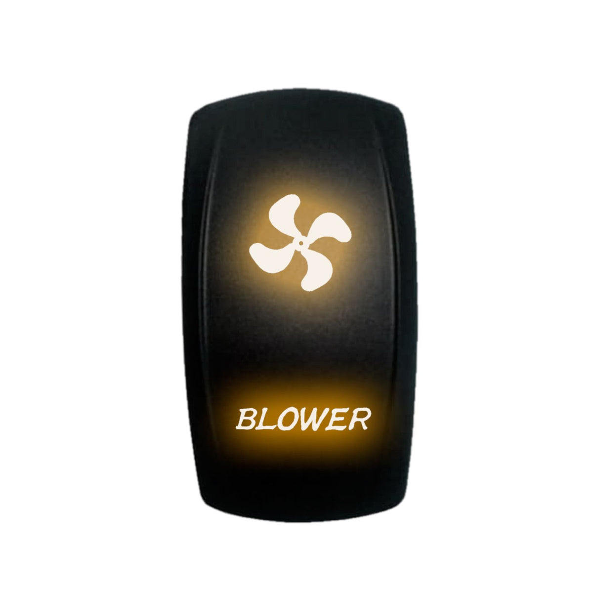 Orange | 50 Caliber Racing Custom Rocker Switches - Over 40 other awesome designs available!