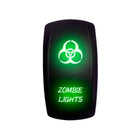 Green | 50 Caliber Racing Custom Rocker Switches - Over 40 other awesome designs available!