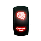 Red | 50 Caliber Racing Custom Rocker Switches - Over 40 other awesome designs available!