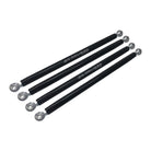 Black | 50 Caliber Racing Heavy Duty Radius Rod Kit for RZR XP1000 Black Powdercoat	