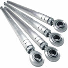 Raw Silver | 50 Caliber Racing Heavy Duty Radius Rod Kit for RZR Turbo S 2018-2019 Raw Silver | Cover Image