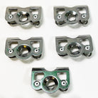 Dzus Tab Plate Kits - Dimpled Center | Pre-assembled Dzus Tab Fastener Kit with Buttons and Springs