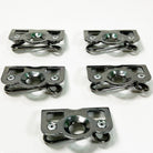 Dzus Tab Plate Kits - Dimpled Center | Pre-assembled Dzus Tab Fastener Kit with Buttons and Springs