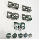  | Pre-assembled Dzus Tab Fastener Kit with Buttons and Springs