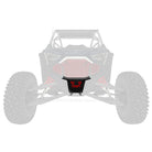 Red / Black | PRO R / TURBO R Front Bumper Black Skid Plate with Red Insert