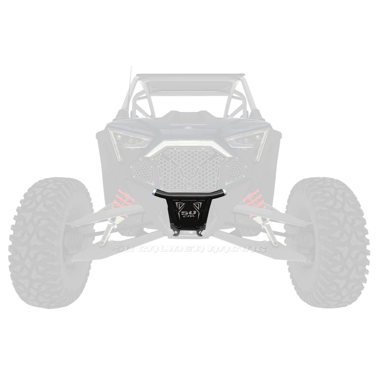 Raw Clear / Black | PRO R / TURBO R Front Bumper Black Skid Plate with Raw/Clear Insert