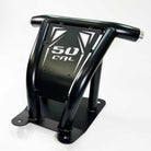 White / Black | PRO R / TURBO R Front Bumper Black Skid Plate with White Insert