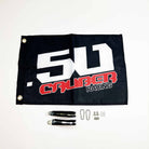 PAIR of Fat LED Whips | PAIR of 50 Caliber Racing Fat LED Whips
