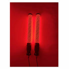 PAIR of Fat LED Whips | PAIR of 50 Caliber Racing Fat LED Whips