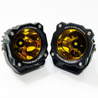 2" High Output Pod Lights - 50W 7500 Lumens | 2" High Output Pod Lights - 50W 7500 Lumens - AMBER LENS