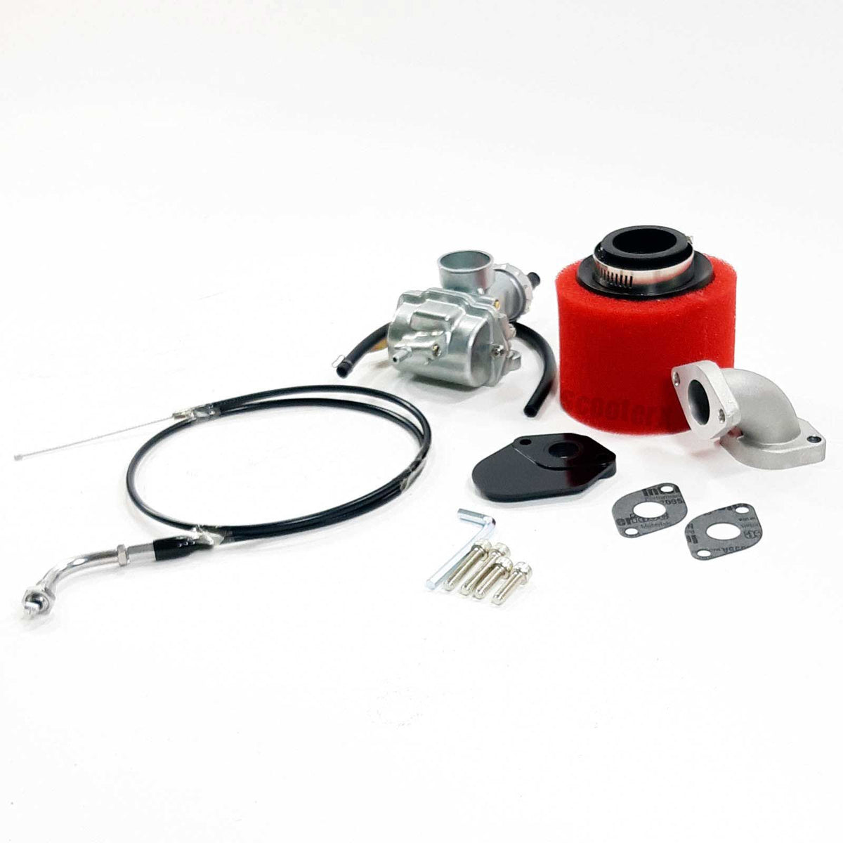 20mm Carburetor and Intake Kit - Big Bore Honda 50 & 70 | 20mm Carburetor and Intake Kit - Big Bore Honda 50 & 70