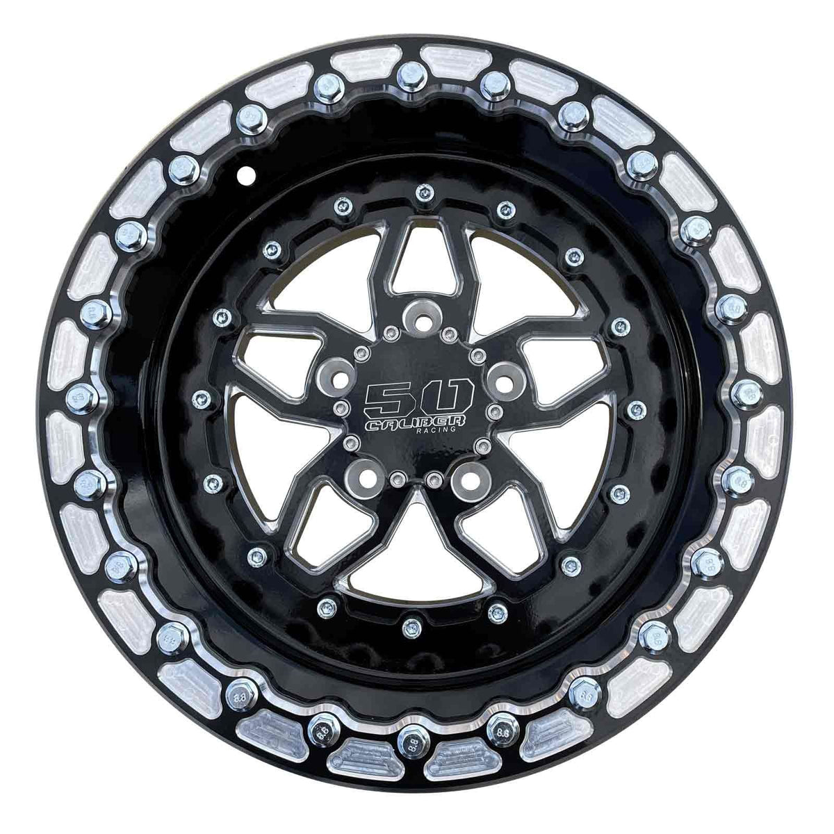 501 RZR Pro R Beadlock Wheels 5x114.3 | 50 Caliber Racing 501 15 inch Beadlock Wheels -  5x114.3 Pro R / Turbo R